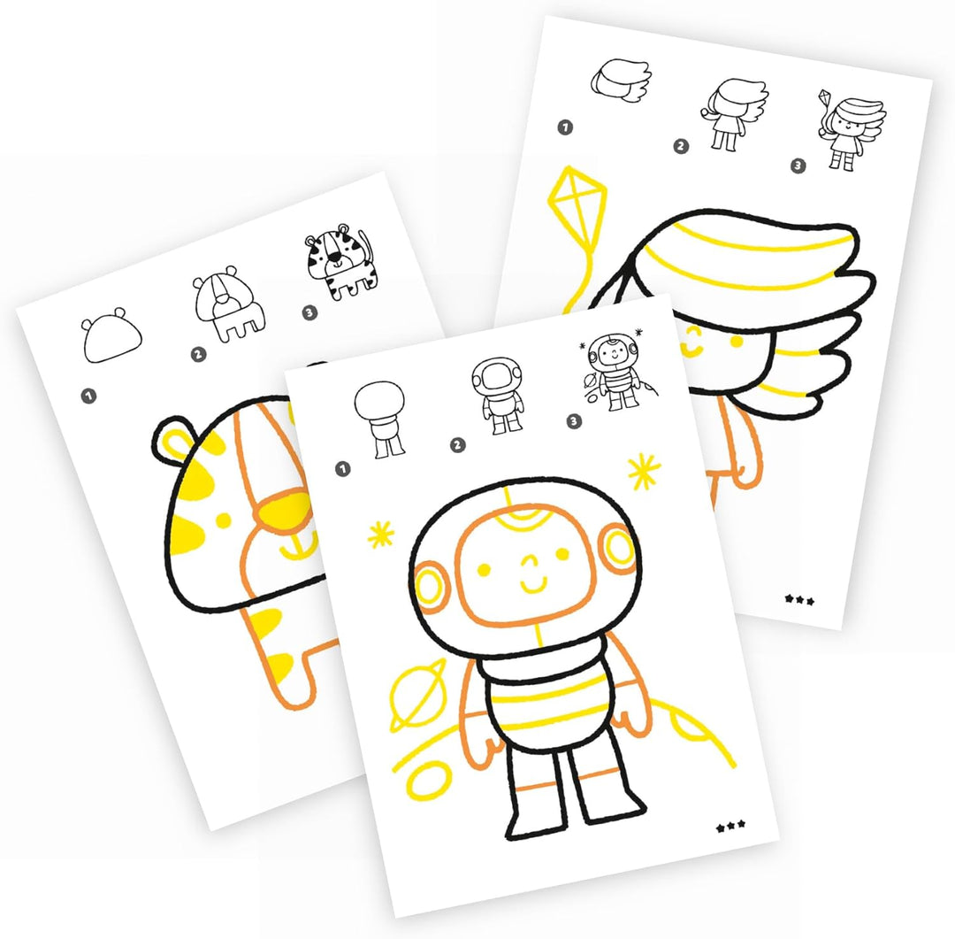 Diset Dessineo Draw Studio Lernplattform zum Zeichnen Lernen, ab 4 Jahren