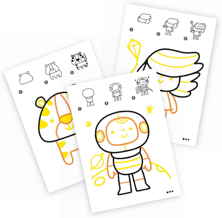 Diset Dessineo Draw Studio Lernplattform zum Zeichnen Lernen, ab 4 Jahren