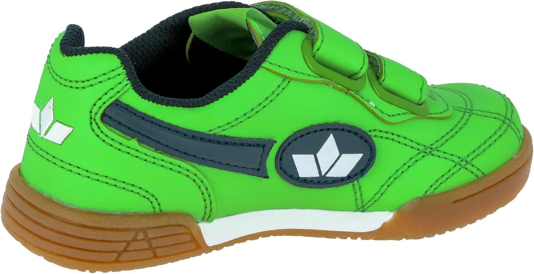 Lico Unisex Kinder Bernie V Hallenturnschuhe(Klettverschlüsse können variieren) 25 EU Grün Marine We
