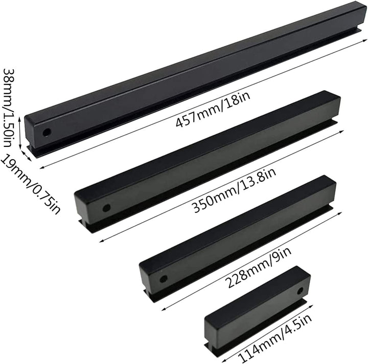 PLMN Guitar Fret Leveler Fret Sanding Leveling Beam File Bar Luthier Tool for Guitar & Bass Aluminum