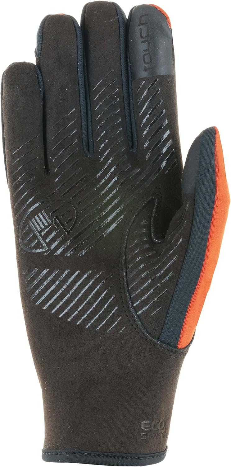 Roeckl Sports Reithandschuh WISBECH, Turnier Winter Handschuh, 2 Farben, Grösse 6-11 7 Bernstein, 7