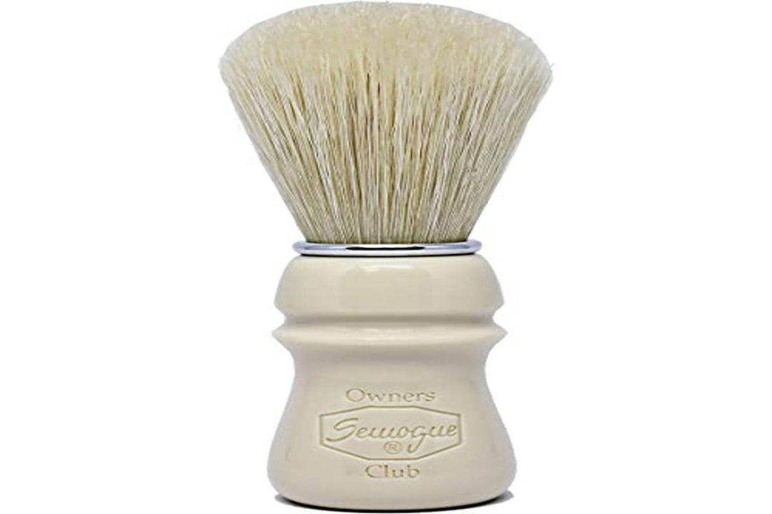 Semogue SOC Ivory Premium Bristle Shaving Brush, one Size, Estándar, 1, SB-SEM-PBT