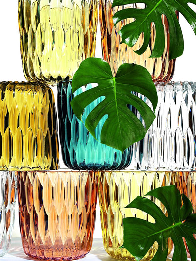Kartell 1227V9 Vase Jelly, 25 x 23,5 cm, rauchgrau Vaso Fumè, Vaso Fumè