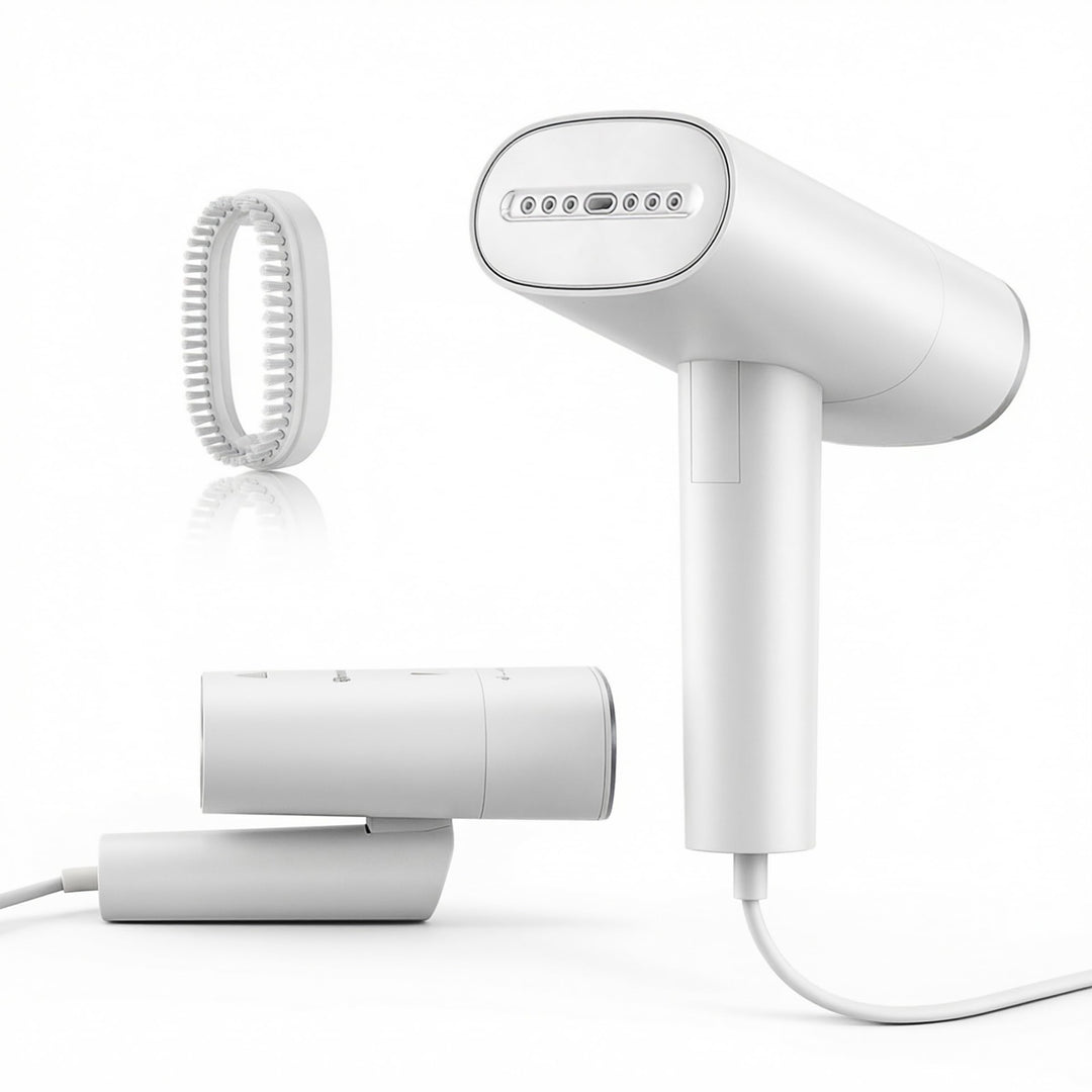 SIMPLUS Dampfglätter 1200W, Tragbarer Reise Steamer Faltbar, 170ml Wassertank, Konstante Dampfleistu