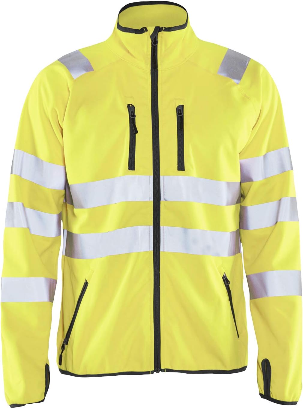 Blaklader 49062512 HIGH VIS JACKET Softshell, Gelb, grootte M M High Vis Gelb, M High Vis Gelb