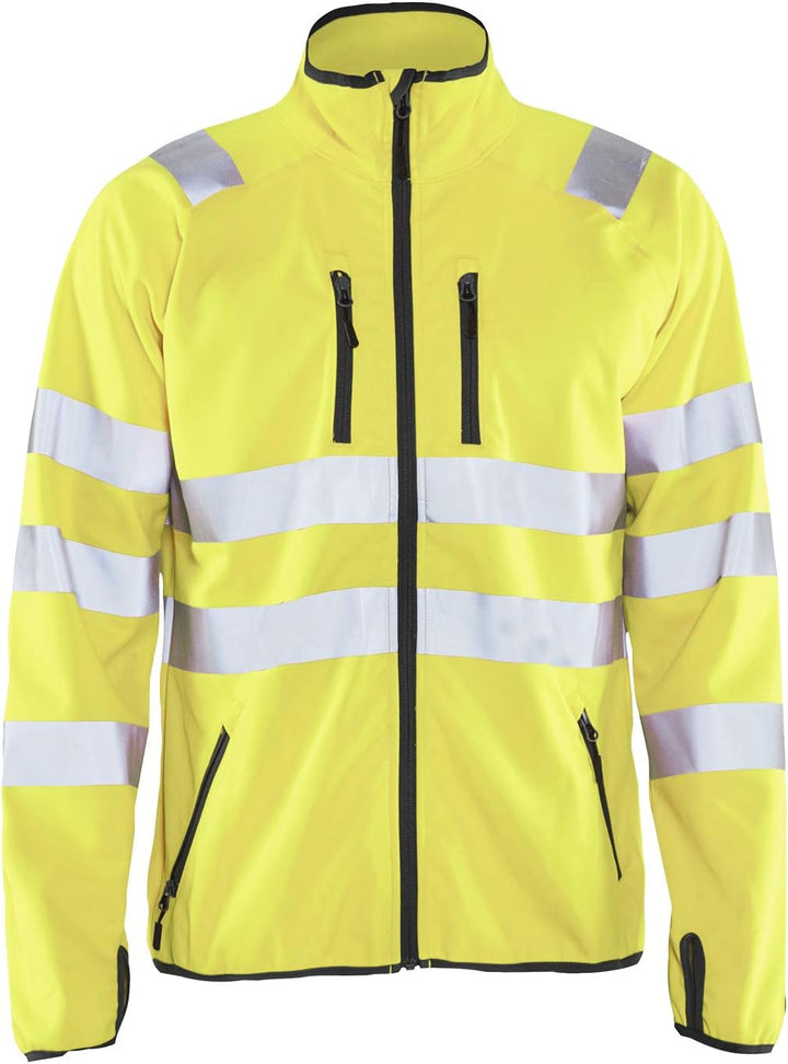 Blaklader 49062512 HIGH VIS JACKET Softshell, Gelb, grootte M M High Vis Gelb, M High Vis Gelb