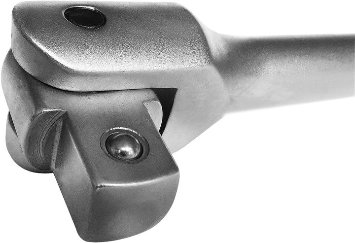 S&amp;R SPEZIAL Gelenkgriff 3/4" ZOLL 600mm CrV, Ø 22 mm Steck-Drehgriff Schiebegriff mit Gelenk, Extra
