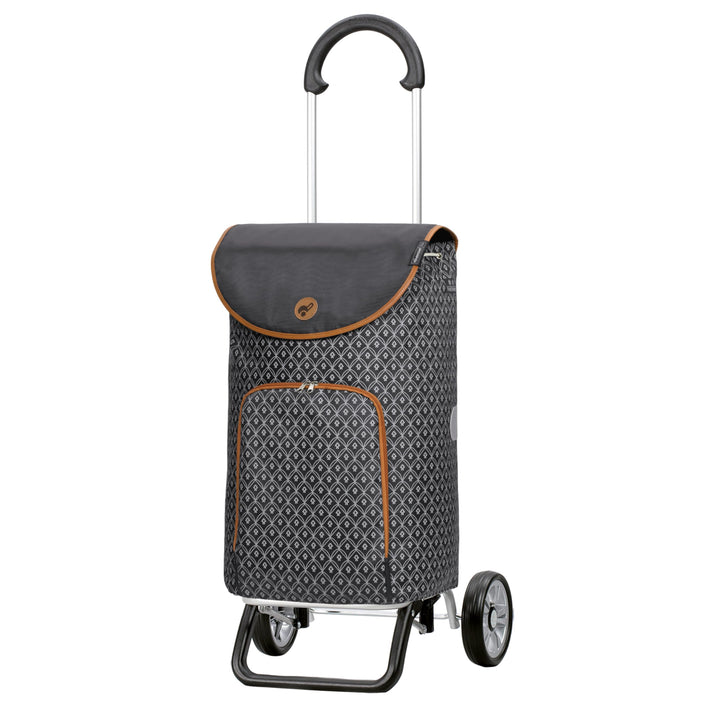 ANDERSEN Einkaufstrolley - Scala Shopper Plus Famke anthrazit 47 L modisch,Thermo, Aluminium, klappb