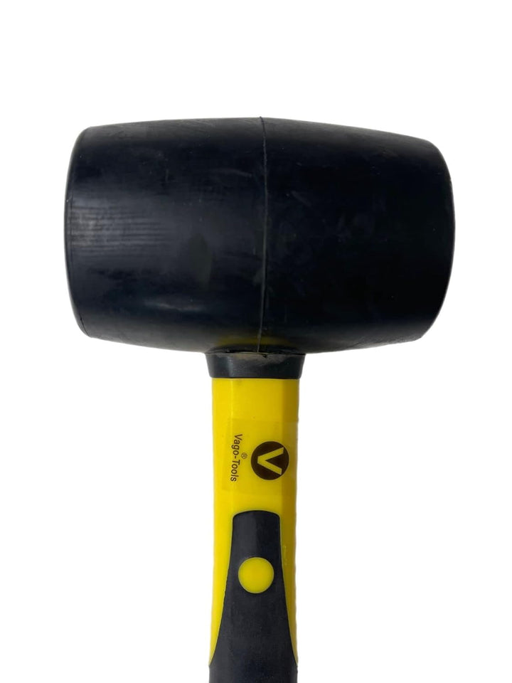 Gummihammer Hammer Ausbeulhammer 1200g Schonhammer Fiberglasstiel