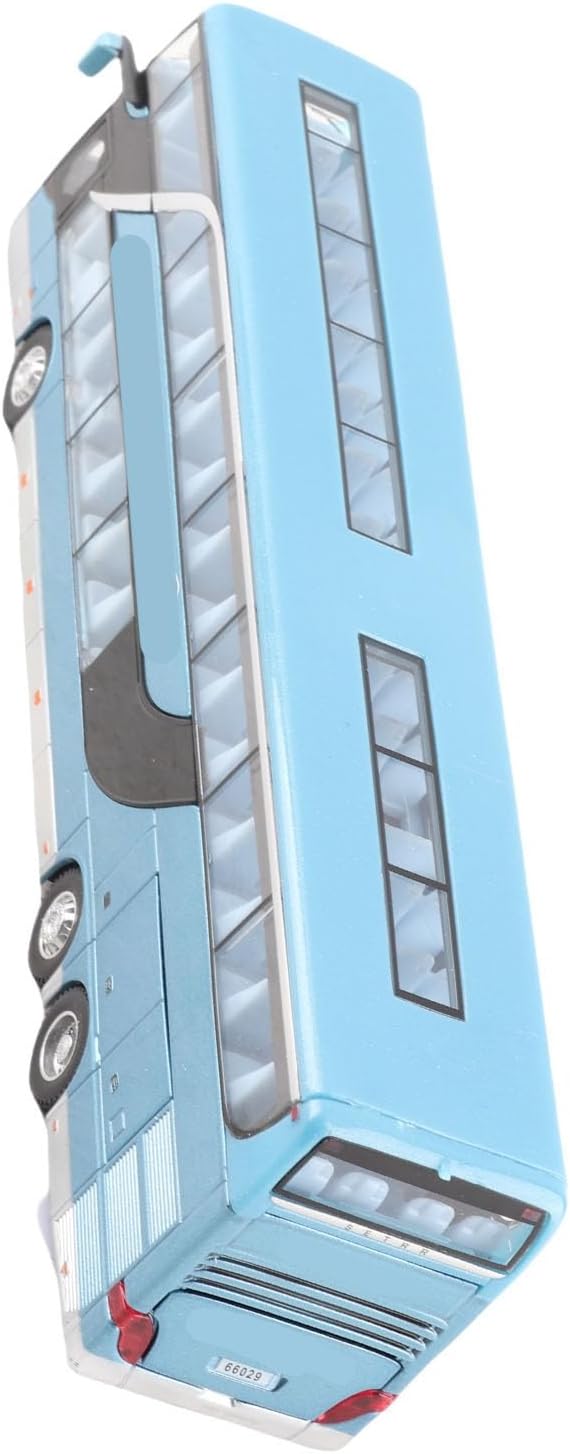 Doppelstock Linienbus, Elektrisches 1:32 Legierungs Doppeldeckerbus Modellspielzeug mit leichter Mus