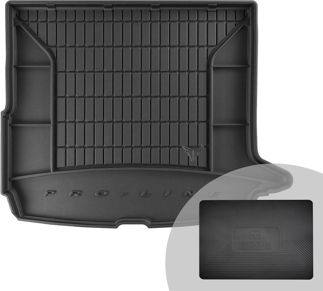 FROGUM ProLine 3D Gummimatte Exklusive Auto Kofferraummatte Kofferraumwanne für Mercedes-Benz EQC N2
