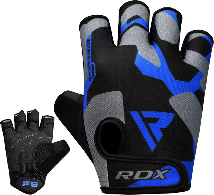 RDX Fitness Handschuhe Damen Herren, Gewichtheben Trainingshandschuhe Krafttraining, rutschfest Gym