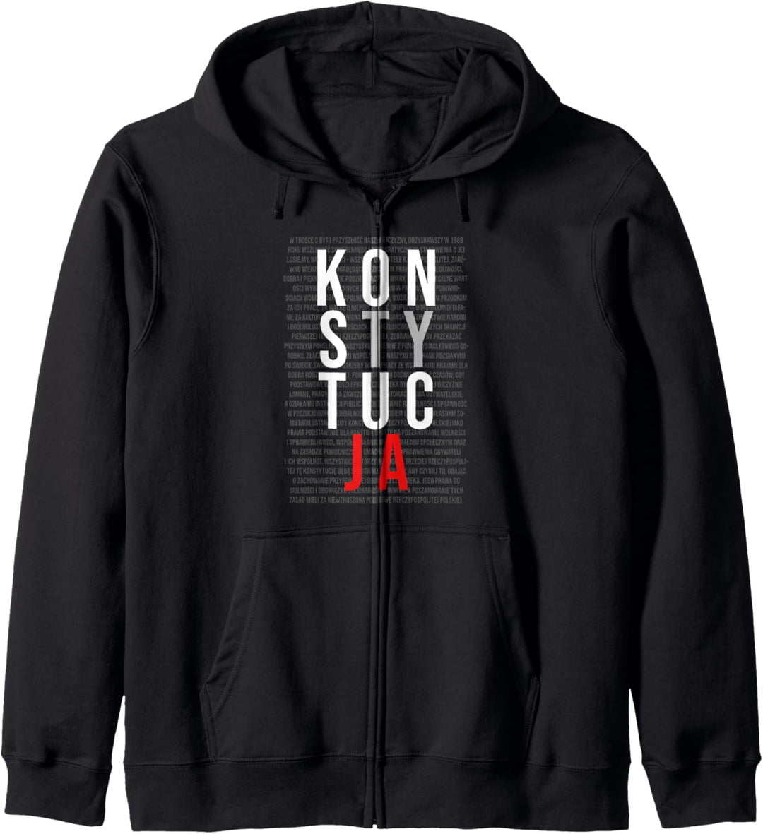 Konstytucja Polnische Verfassung Polnisch Kapuzenjacke