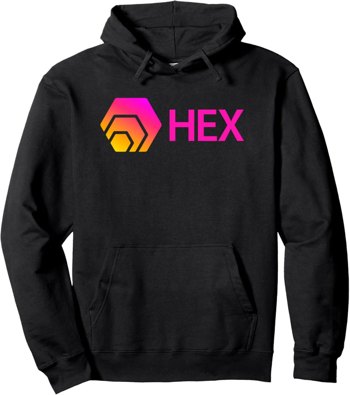 HEX Logo Crypto Hexican Token Pullover Hoodie