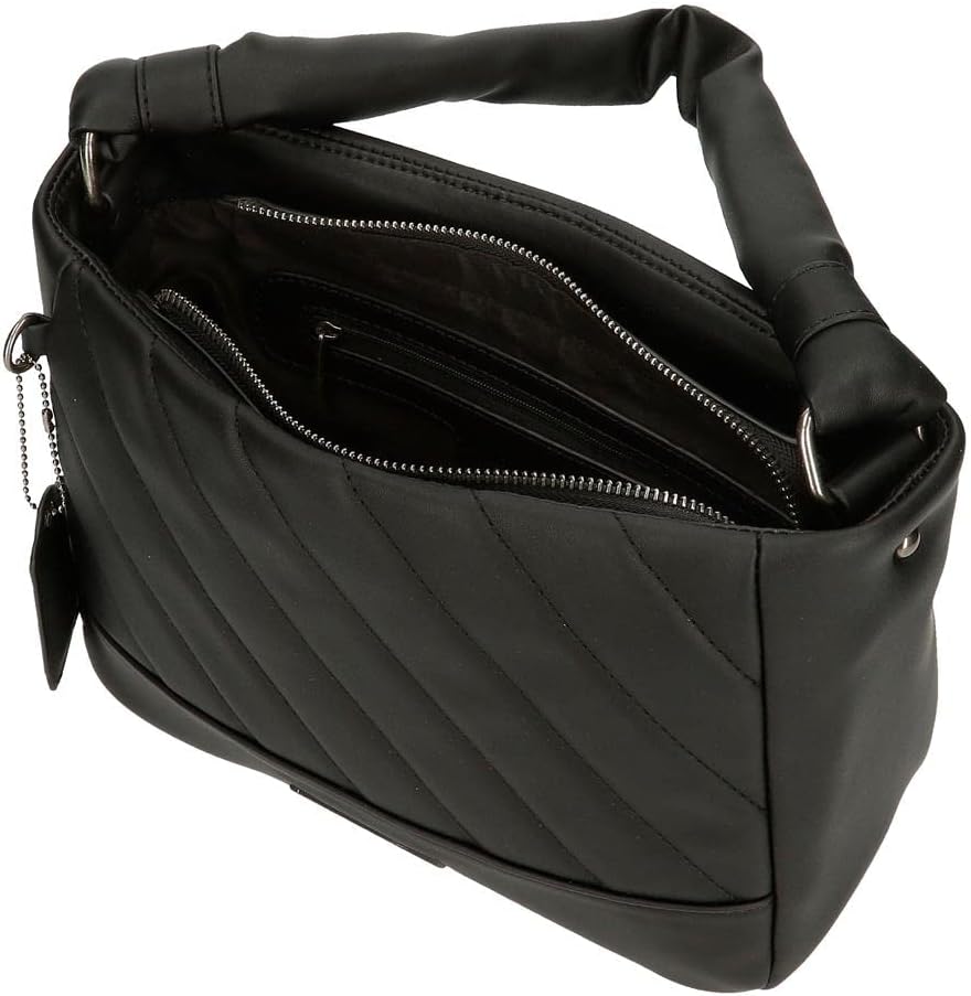 Pepe Jeans Schwarz Schultertasche, Schwarz Schultertasche
