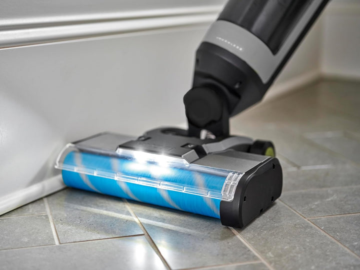 RYOBI 18 V ONE+ Brushless Multiflächenreiniger RHFC18BL-1X40GL, 3-in-1 Staubsaugen, Wischen & Trockn