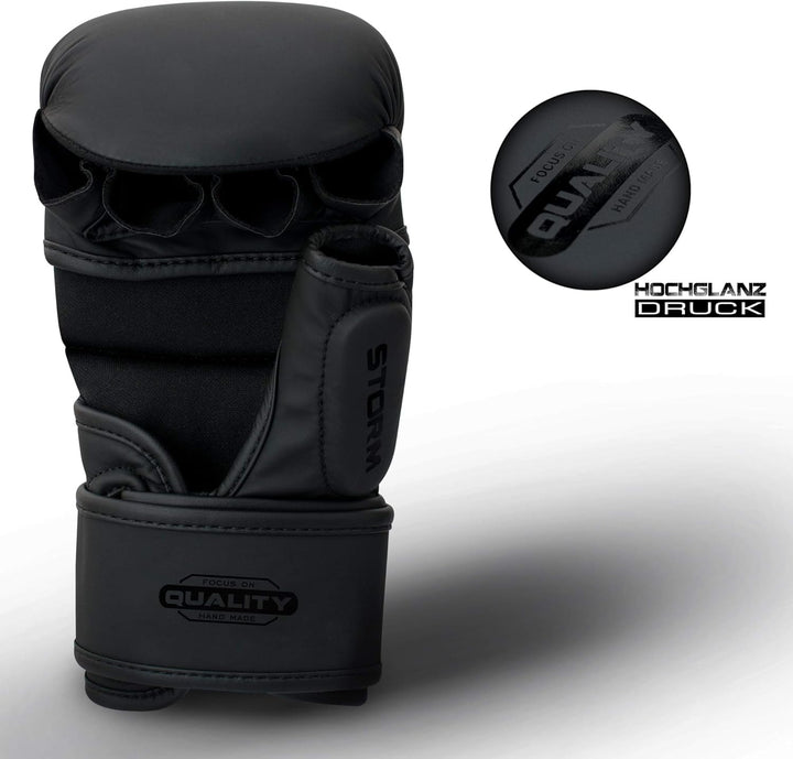 FOX-FIGHT Storm MMA Sparring Handschuhe Shooto Kampfsport Boxsack Sparring Freefight Sandsack Traini