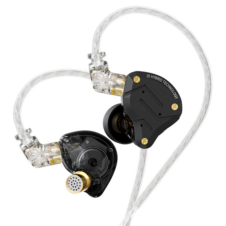 Yinyoo KZ ZS10 Pro In-Ear-Monitor, 4BA+1DD KZ Kopfhörer Multi Driver In-Ear-Kopfhörer IEM, KZ kabelg
