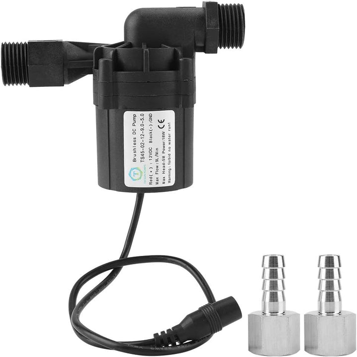 Zerodis Bierpumpe DC 12V 18W Pump Homebrew Pumpenzirkulation Brushless Bierpumpen für das Bierbrauen