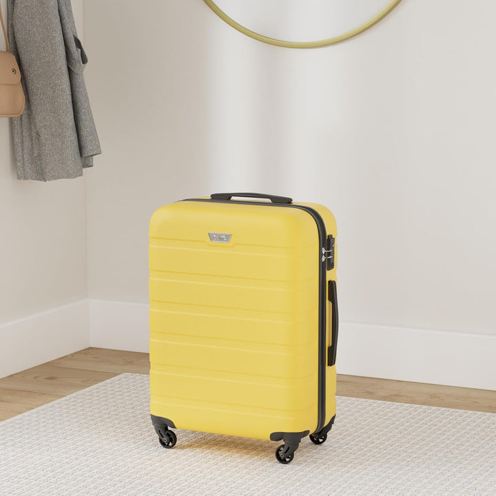 COOLIFE Hartschalen-Koffer Trolley Rollkoffer Reisekoffer ardschale Boardcase Handgepäck mit TSA-Sch