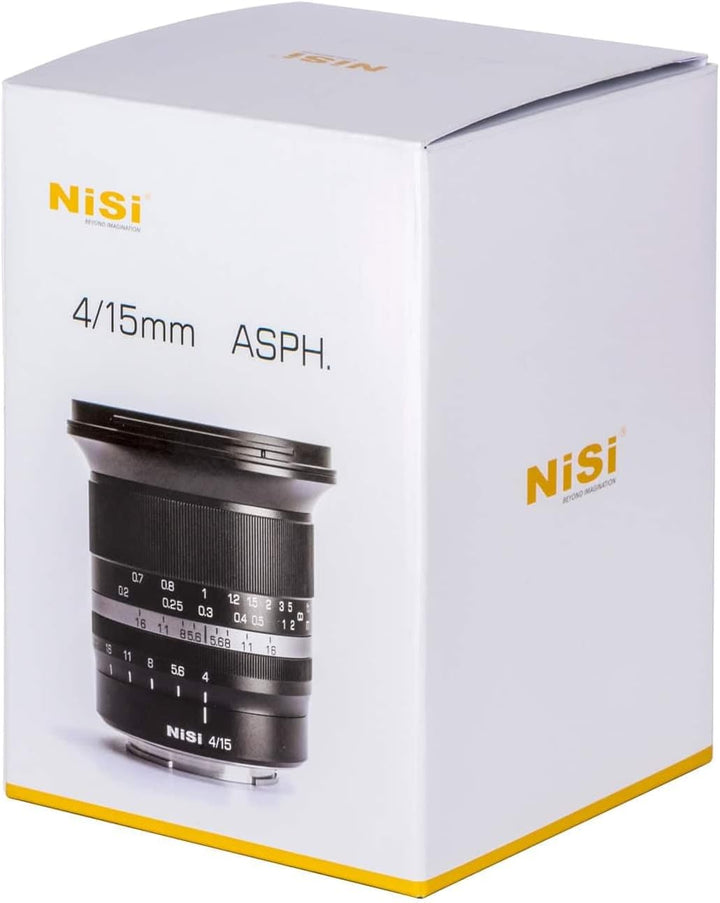 NiSi 15mm F4 ASPH Ultra-Weitwinkel Vollformat Objektiv für Sony E-Mount/Nikon Z-Mount/Cannon RF-Moun
