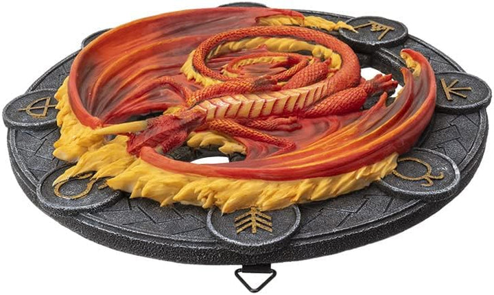 Wandrelief Drache Beltane by Anne Stokes 27 cm | Figur Statue Dragons of the Sabbats