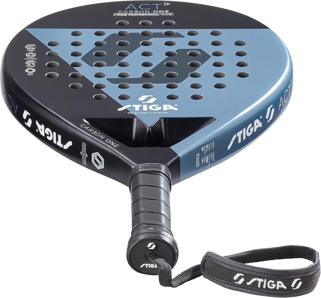 Act, Paddelschläger Einheitsgrösse Schwarz/Blau, Einheitsgröße Schwarz/Blau