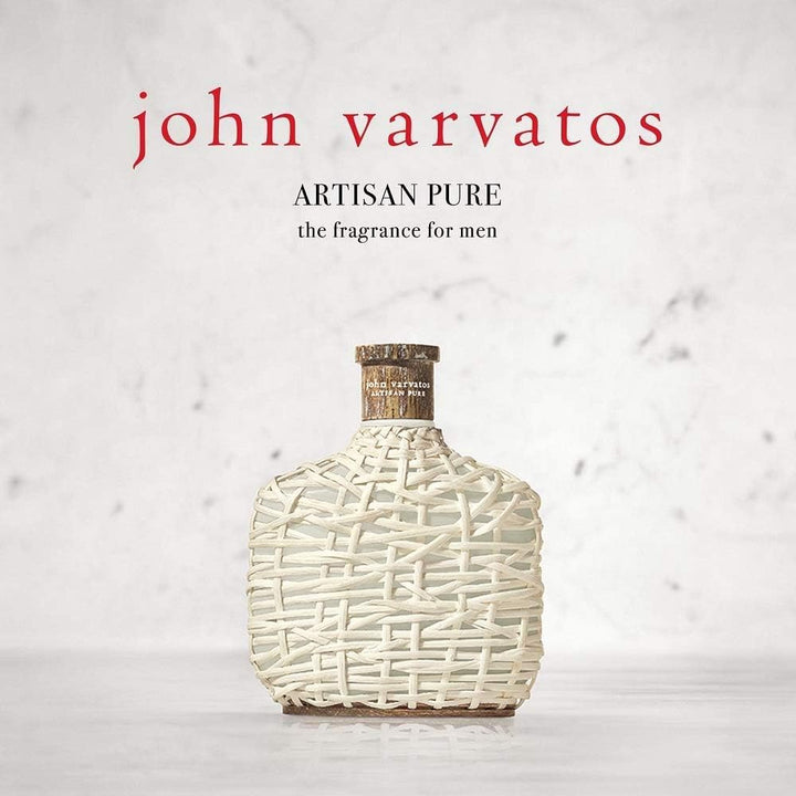 John Varvatos Artisan Pure – Eau de Toilette homme/men, 125 ml, holzig-frischer Duft aus spanischer