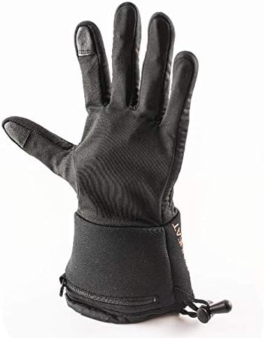 Alpenheat Unisex Handschuhe Fire-Gloveliner  Heated glove liner, Schwarz, XXL, AG1-XXL