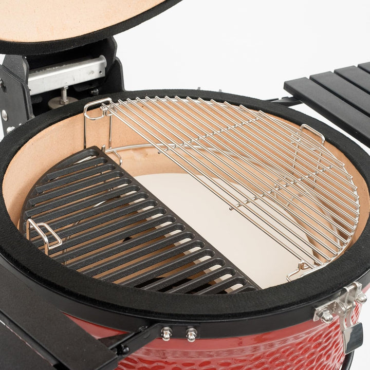 KamadoJoe Flexibles Classic II Flexibeles Kochgestellsystem, Silber, 1 Flexible Cooking Rack Single,