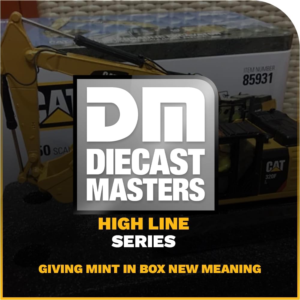 Diecast Masters 85931 - Cat 320F L Bagger, Massstab 1:50, ab 14 Jahren, in Blechdose, für Sammler ge