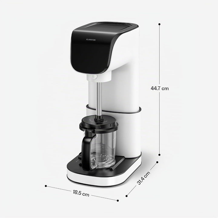 Klarstein Velaire Eismaschine – 500-W-Eismaschine, 3 Behälter à 0,6 l (insgesamt 1,8 l), 10 Programm