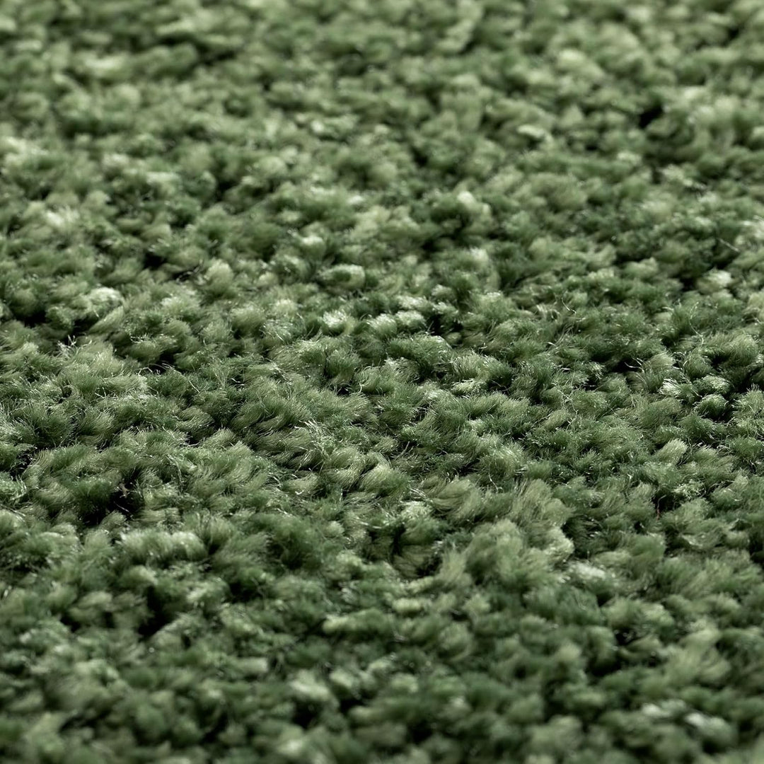 Steffensmeier Kurzflor Teppich Cambridge, Wohnzimmer, Schlafzimmer, in Grün, Grösse: 120x180 cm, Grü