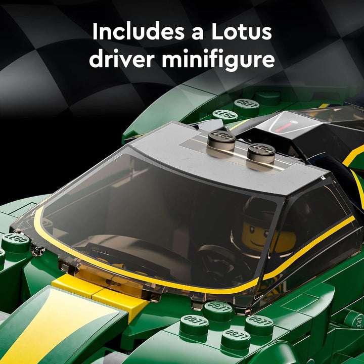 LEGO Speed Champions Lotus Evija 76907 Car Model Building Kit; Cool Toy Hypercar for Kids and Car Fa