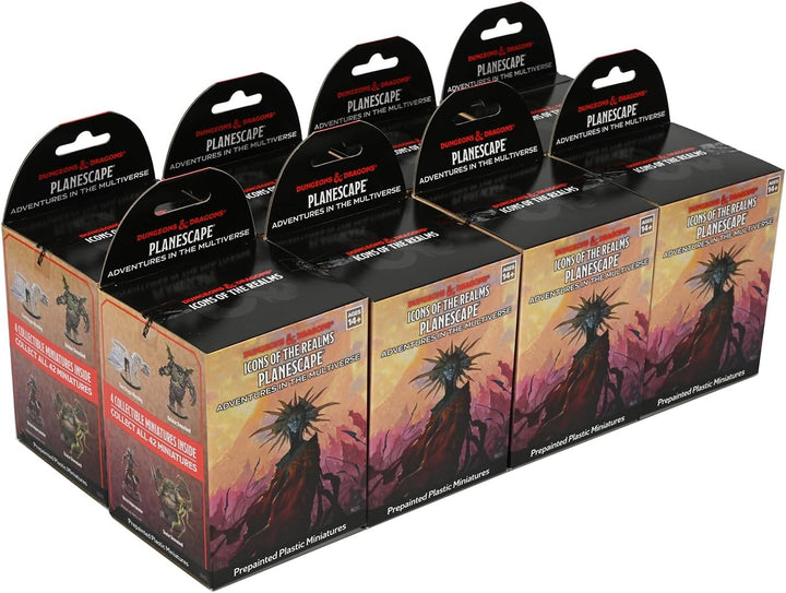 WizKids D&D Icons of The Realms: Planescape: Adventures in The Multiversum, Booster Brick (8 Count)