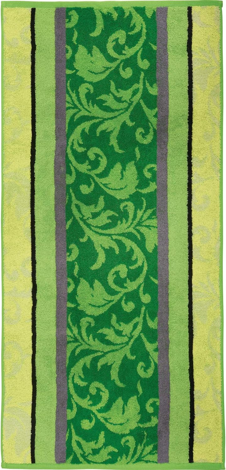Erwin Müller Duschtuch-Set 2er-Pack - Ludwigsburg - 100% Baumwolle - apfelgrün Grösse 70x140 cm - ku