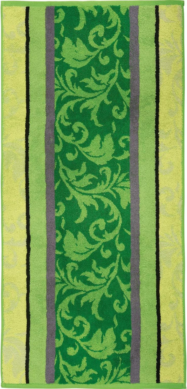 Erwin Müller Duschtuch-Set 2er-Pack - Ludwigsburg - 100% Baumwolle - apfelgrün Grösse 70x140 cm - ku