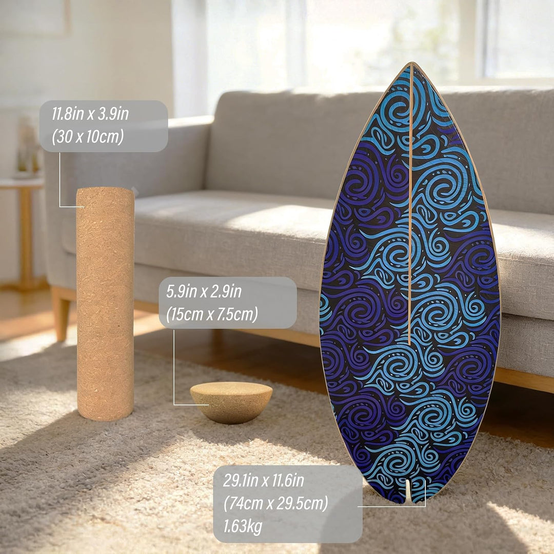 2026 NEW Surfbrett Kit, Surfing Balance Board