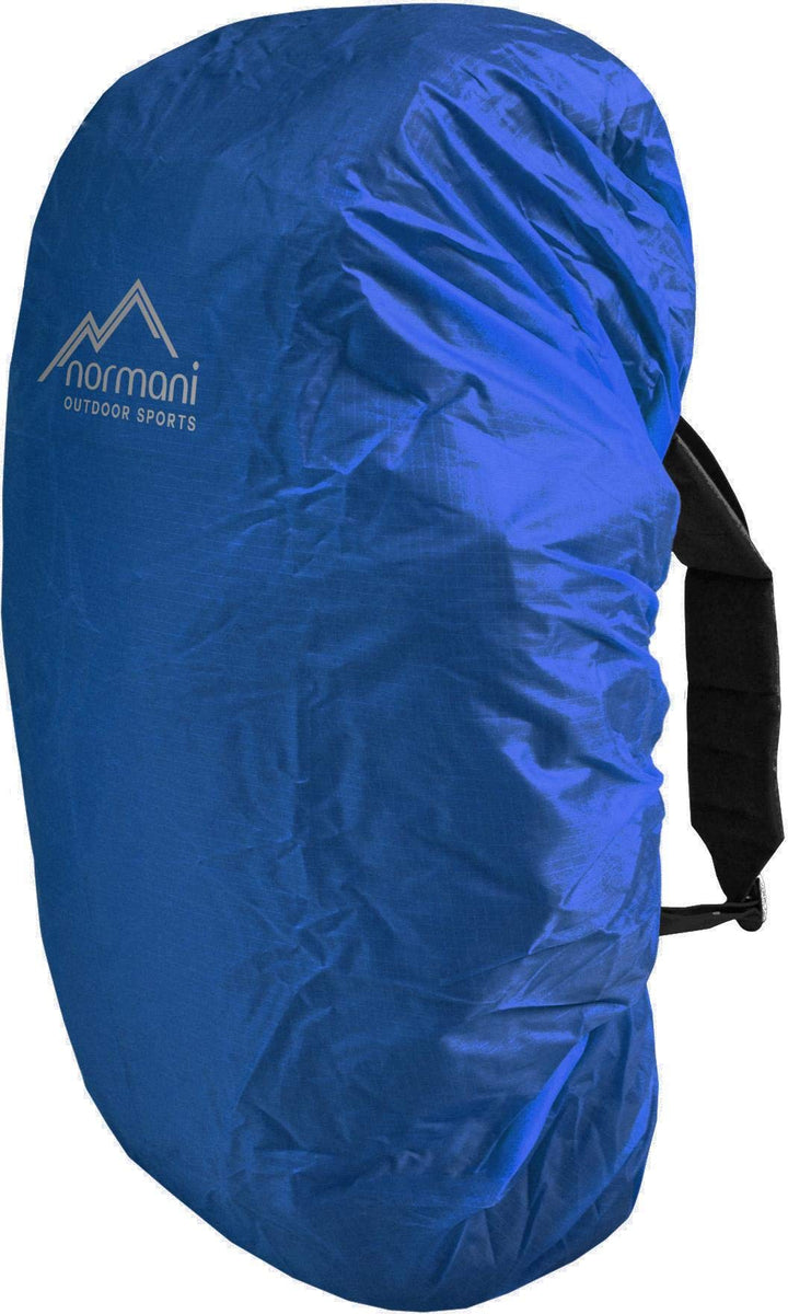 normani wasserdichter Regenueberzug Raincover Regenhülle für Backpacks Rucksack Royalblau 80-90 Lite