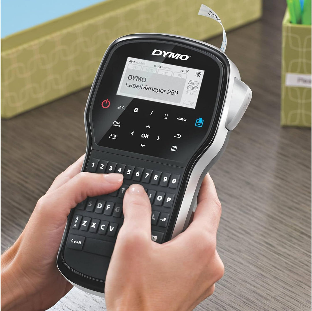 Dymo S0968920 Etikettierdrucker LM 280, Schwarz, LM 280