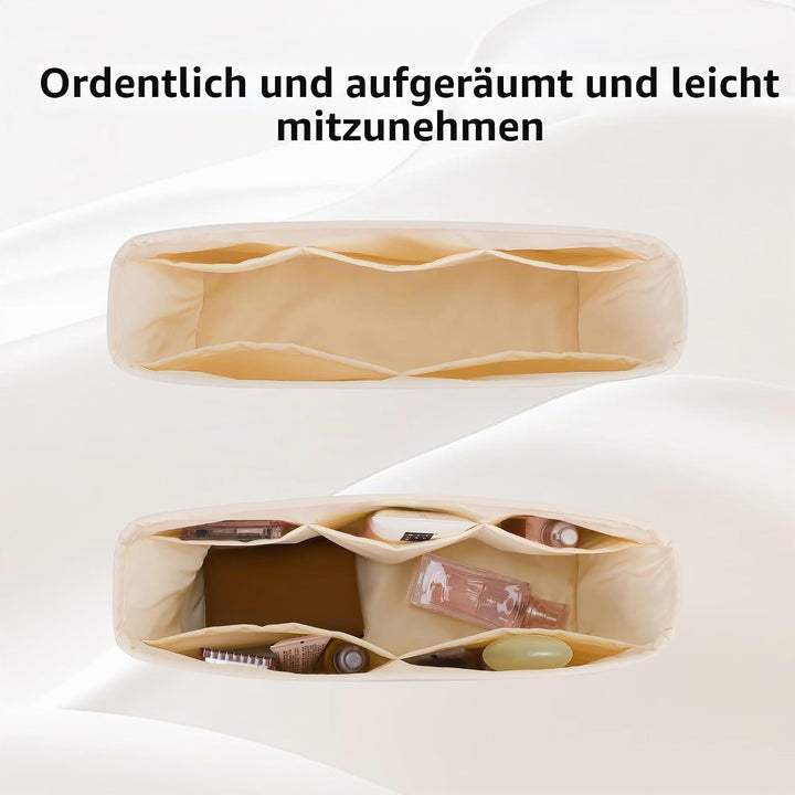 DGAZ Seide Handtasche Organizer für LV Neverfull PM/MM/GM, Taschenorganizer Tasche in Tasche Organiz
