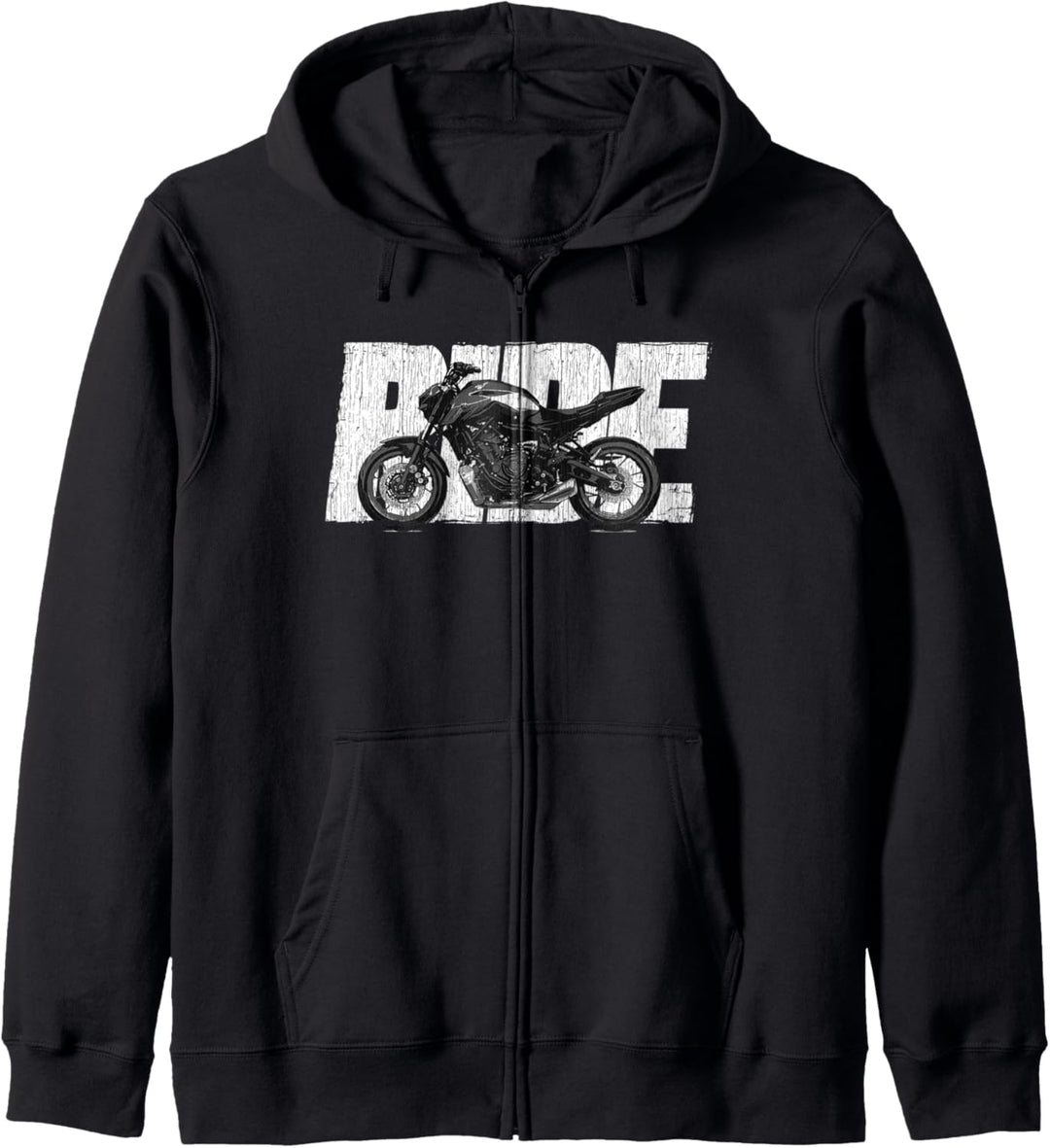 2021-2022 MT-07 Ride Naked Bike Ride Motorrad Kapuzenjacke
