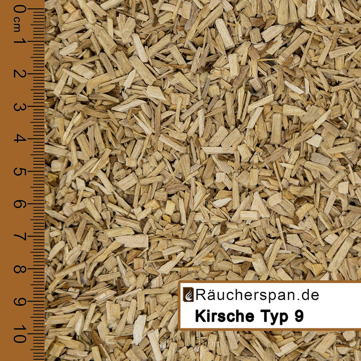Räucherspäne Räucherchips Apfel, Erle, Kirsche, Buche Typ 9 2-4mm ideal für Smoker Box Barbecue