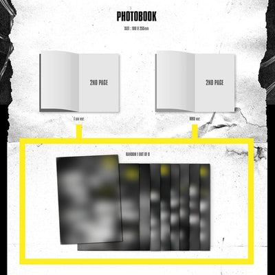 STRAY KIDS - 2nd Mini Album [I am WHO] (WHO Ver.) Photobook + CD-R + Self-Portrait QR Photocard + Se