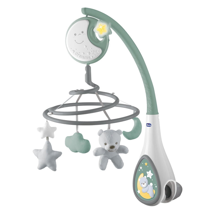 Chicco Next2Dreams Baby-Mobile mit Spieluhr für Kinderbett und Bett, 3-in-1,kompatibel mit Next2Me-K
