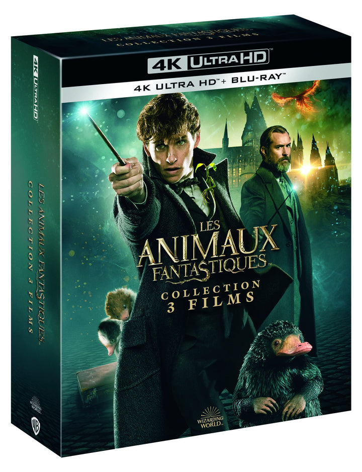 Les animaux fantastiques 1 à 3 : les animaux fantastiques + les crimes de grindelwald + les secrets