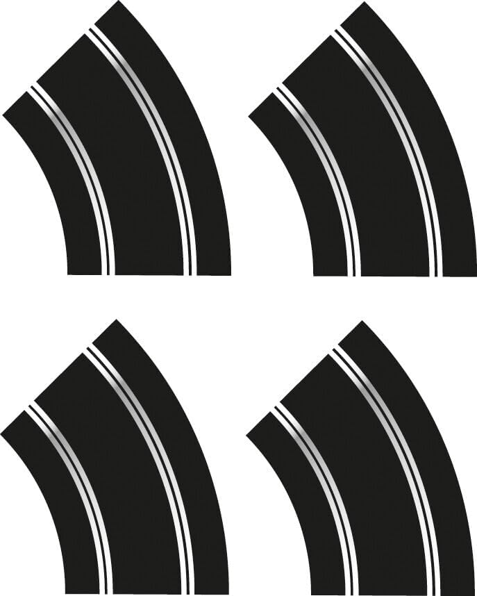Scalextric C8198 Scalextric Standard Straight und R2 Curve Track Extension Pack – Ersetzt C8556-Zube