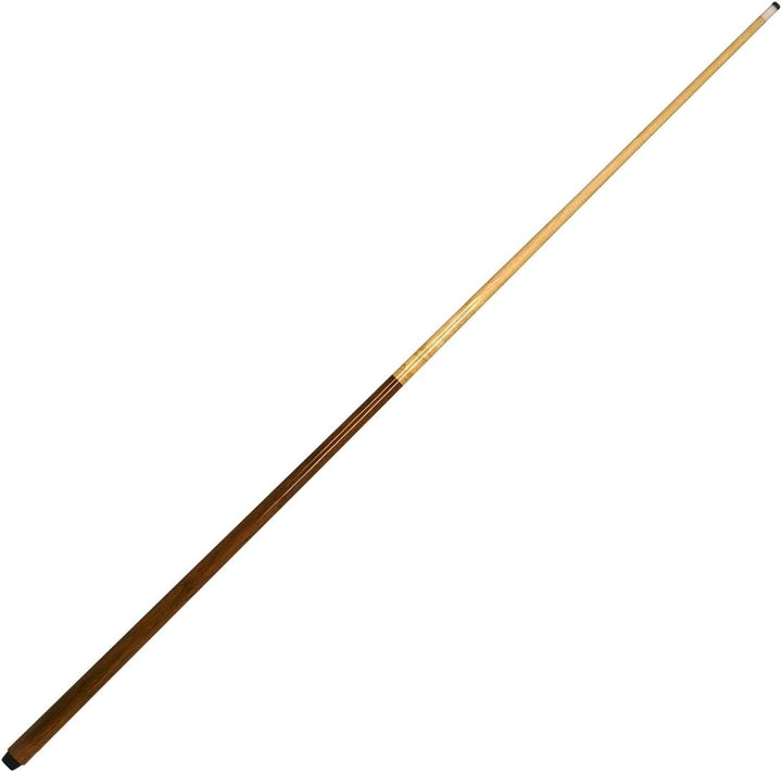Bison Billard-Queue Ahorn 2-teilig | 140 cm Länge | Echtes Berg-Ahorn | Schraubspitze | 12mm Ferrule