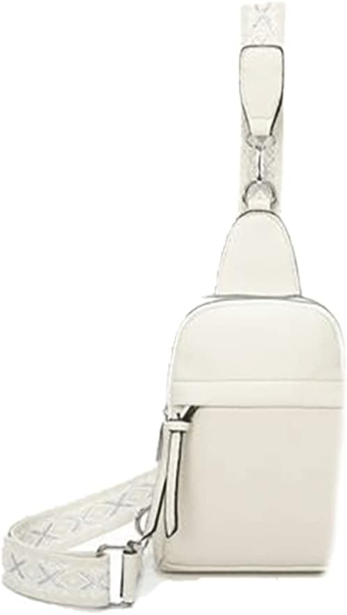 stylx Sling Bag Brusttasche, Crossbody Umhängetasche Damen veganes Leder,Schultertasche Schulterruck