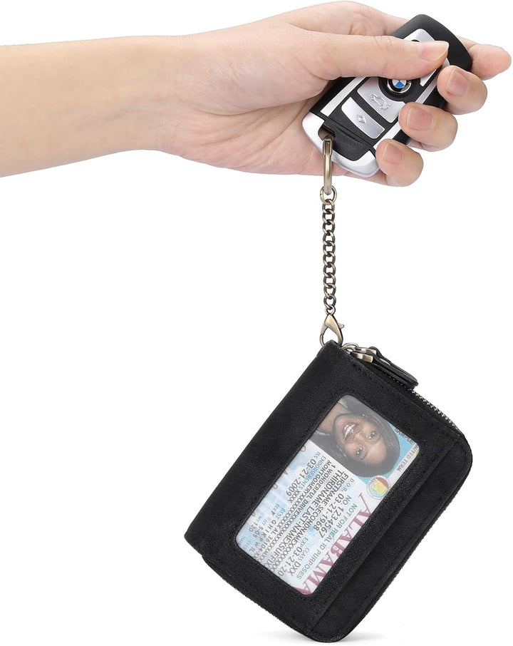 GAEKEAO Geldbörse Damen Kreditkartenetui Damen Geldbörse Damen Klein Portemonnaie Damen RFID-Blockie